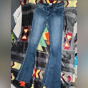 Stylish Blue Flare Jeans for Women